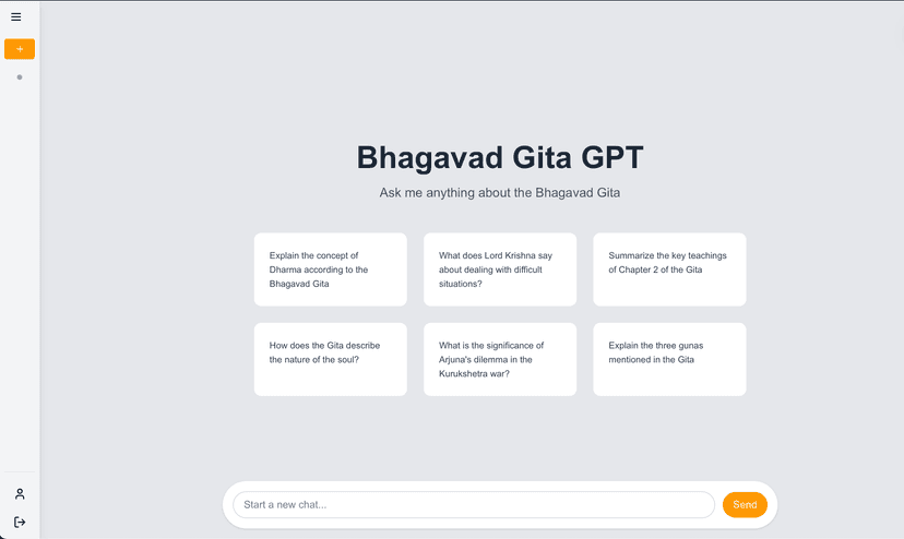 Chat Interface Example